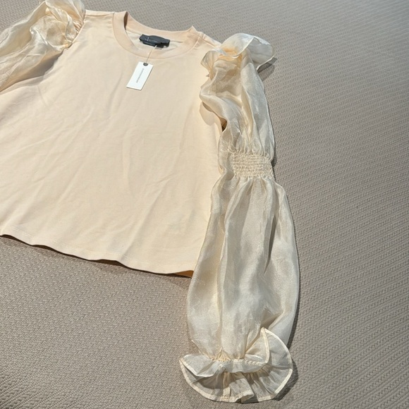 Anthropologie Puff-Sleeve Blouse - Picture 3 of 12